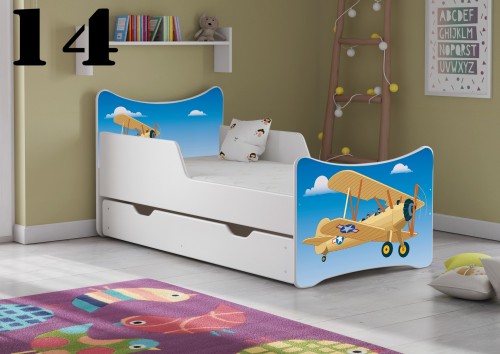 Otroška postelja SMB letalo