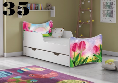 Otroška postelja SMB Tulipan