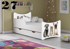 Otroška postelja SMB Dogs & Cat